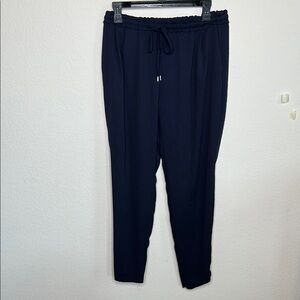 Zara Black Sweatpants Relaxed Fit Joggers